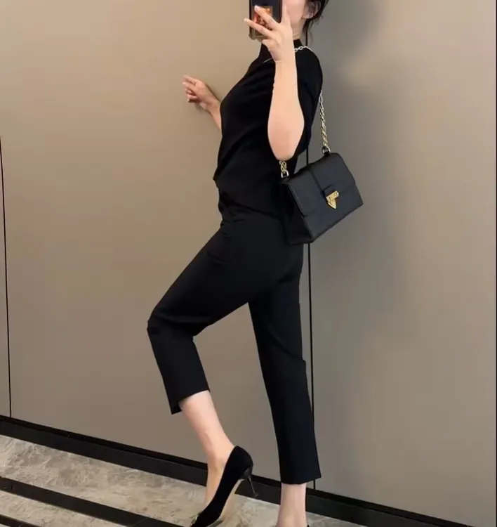 新款气质时尚洋气韩版套装2038