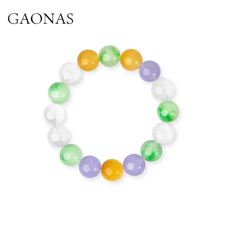GAONAS 手链 多宝玲珑 时尚贵气新中式多彩手链11605SG