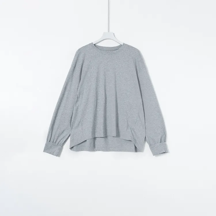 几里与麻 灯笼袖减龄圆领T恤 衣长65 胸围142 2062246