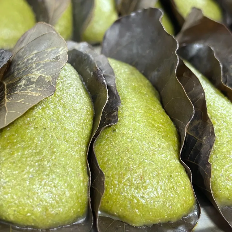 【新品活动】武隆名特小吃桐子叶紫薯菠菜麦粑粗粮粑粑20个包邮