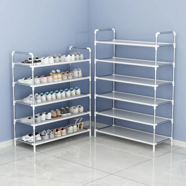 简易鞋架家用门口宿舍室内小型收纳好物出租屋鞋架子多层防尘鞋架
