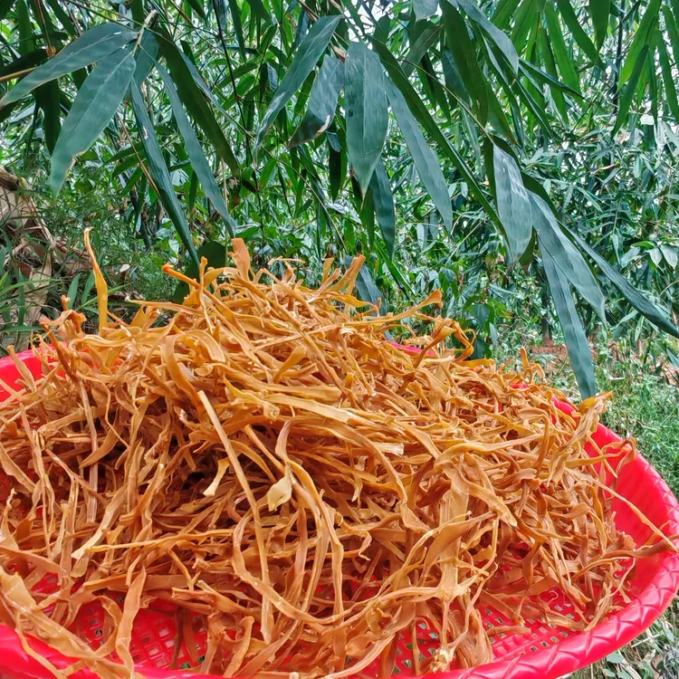 潮汕特产新笋干揭阳埔田产地自晒笋脯农家天然晾晒笋干