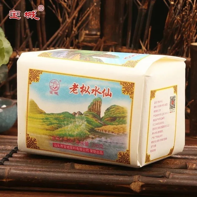 宝城纸包老枞100克老枞水仙茶叶岩茶袋装浓香型乌龙茶A540
