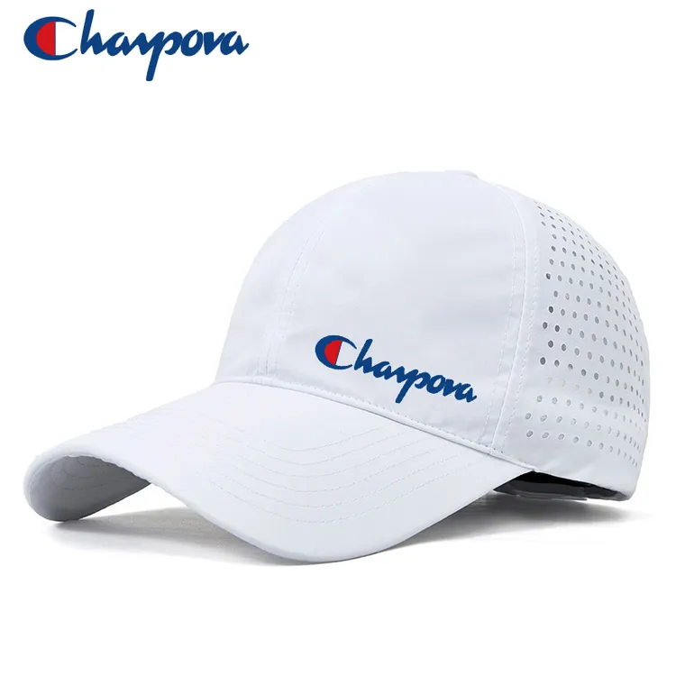 冠军犀牛防晒帽子男士鸭舌帽夏季时尚休闲棒球帽女速干透气钓鱼帽