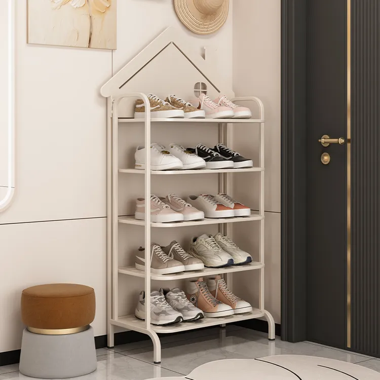 铁博士铁艺鞋架子简易门口家用室内多层鞋柜卧室收纳小鞋架
