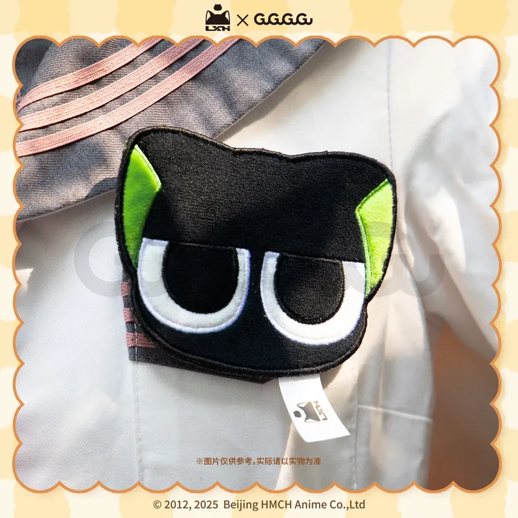 GuGuGuGu《罗小黑》毛绒布片徽章盲盒 吧唧动漫周边礼物配件