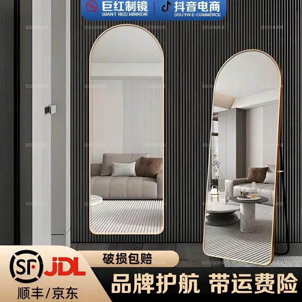 【趙小姐专属补贴链接】家用高档客厅卧室落地镜子试衣穿衣镜全身镜