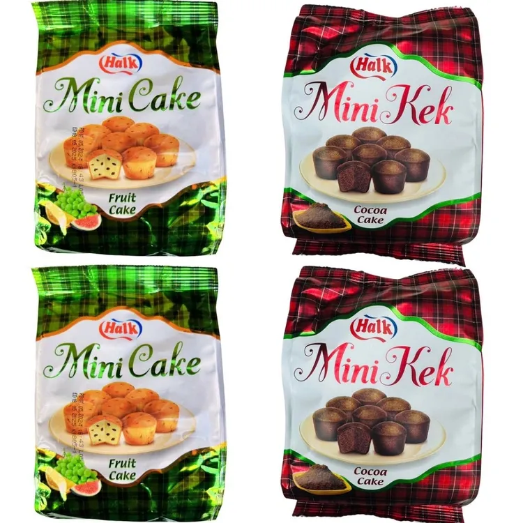 Halk牌原装进口巧克力味水果味Minicake小蛋糕拍一发十袋一箱