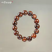 【缪老师严选】SJ3462 双眼红曜石手链 多样性发其一
