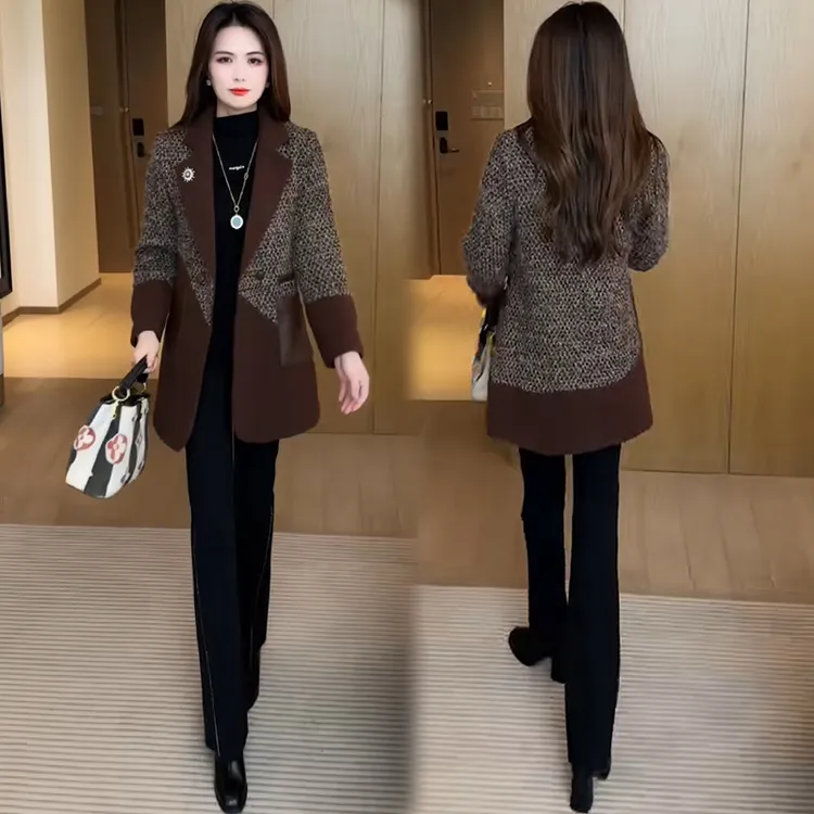 加棉加厚风衣外套女2025秋冬季新款时尚洋气质显瘦中长款修身大衣