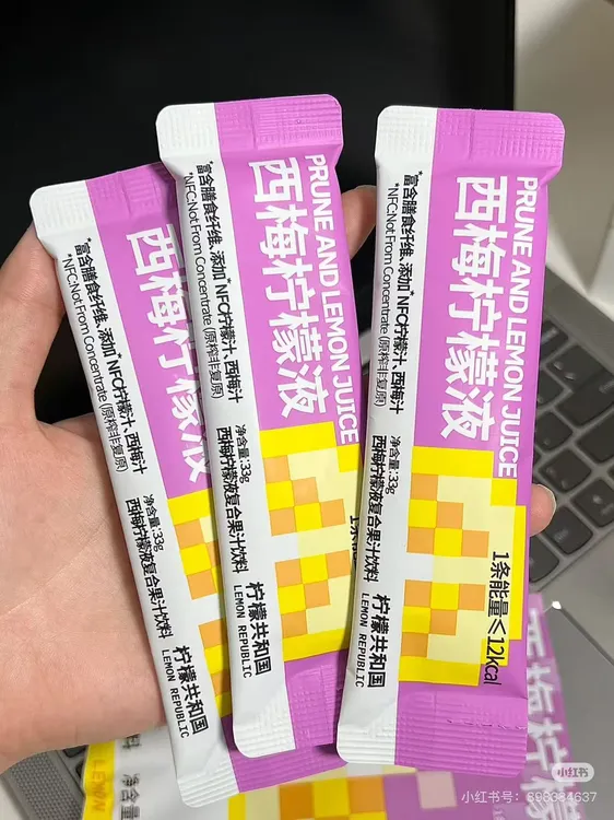 【10月10到期】柠檬共和国西梅柠檬液西梅汁冲饮柠檬水解腻33g