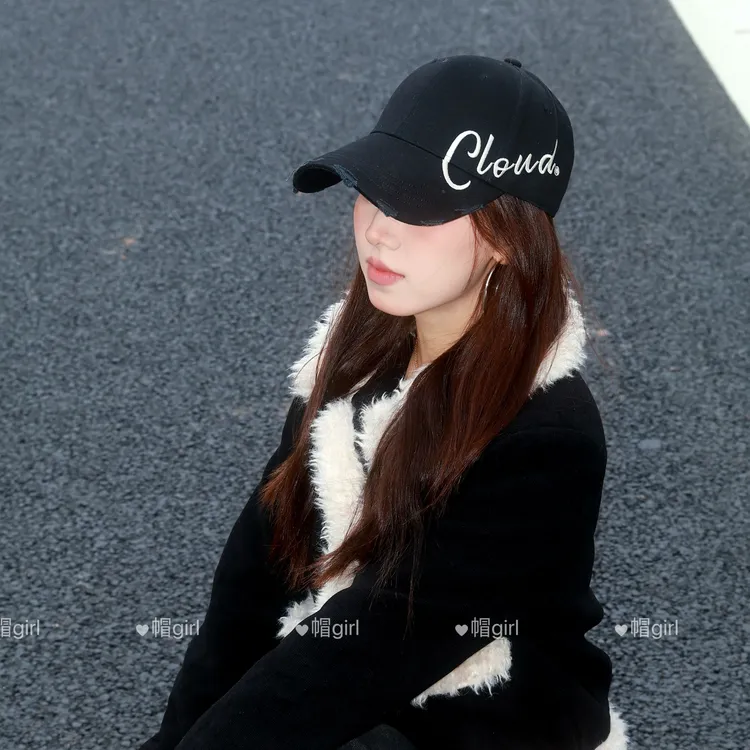(自制款)硬顶升级2个尺码修饰脸型显脸小clound帽男女百搭棒球帽