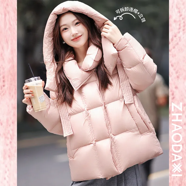 【赵大喜】云感泡芙鹅绒服 | 高蓬松90鹅绒/不跑绒 立领/连帽