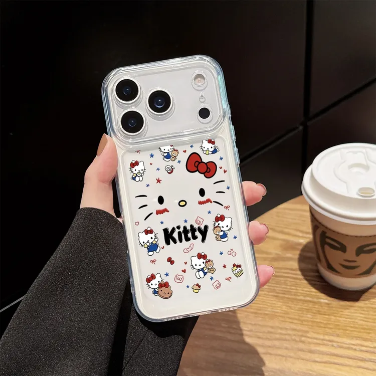 BANCA可爱kt猫咪适用iPhone17/16手机壳苹果15华为vivo小米oppo套