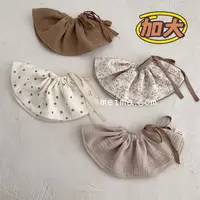 【商场品质】宝宝口水巾纯棉ins新生围嘴围兜男女童系带婴儿口水兜