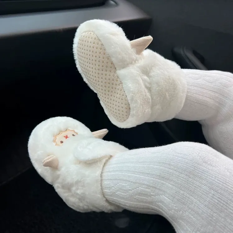 婴儿鞋子袜冬季0-1岁新生儿加厚保暖秋小月龄宝宝6到12个月初步前