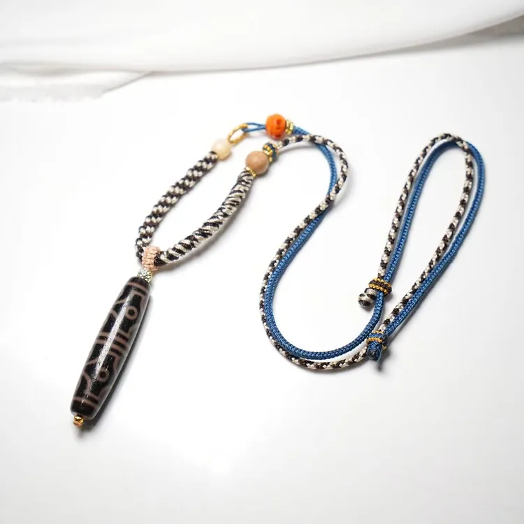 岚宫措｜十二眼天珠项链 L849