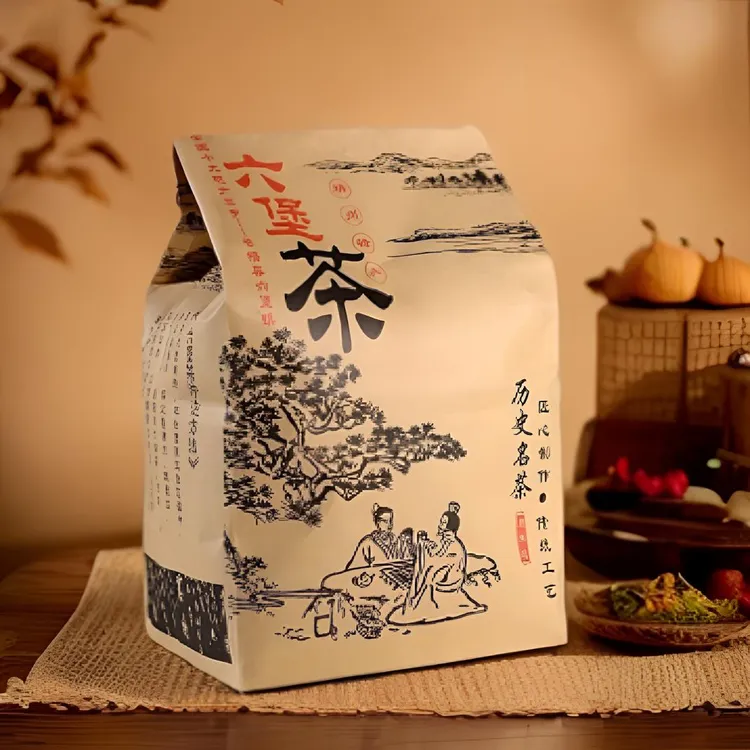 2001花香榔韵六堡茶古法制作广西特产黑茶醇厚香甜耐泡口粮茶好茶
