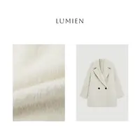 【LUMIEN 新品】2025秋冬气质中长款羊驼毛宽松苏丽大衣LX4LDD062