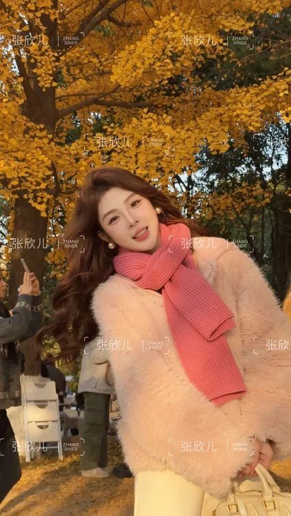 设计感减龄百搭针织连帽羊圈绒环保毛软糯毛毛外套女