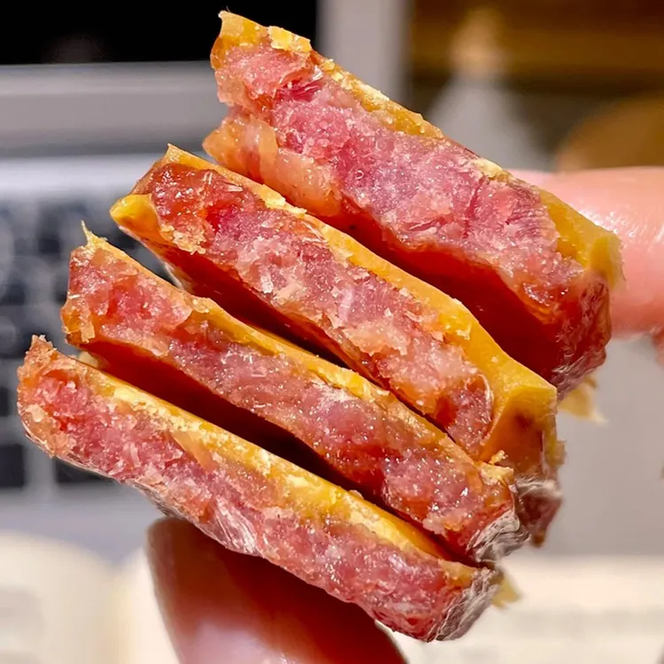 【配料干净】高蛋白芝士猪肉脯果木炭烤解馋小吃休闲食品网红爆款