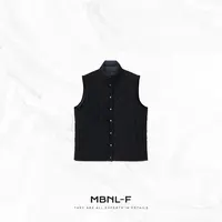 MBNL-F”克罗马甲” 有机棉麻天丝定织经典棱纹外套秦磊XM-XMJ609