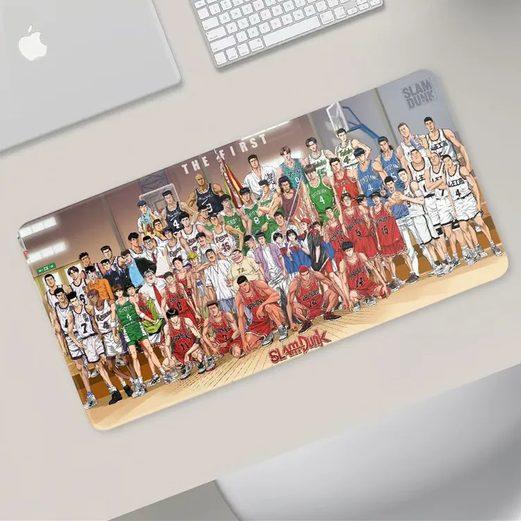 灌篮高手大号男生女生动漫创意学生加厚锁边鼠标垫书桌垫