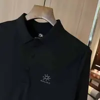 C【太阳_POLO】高奢舒适时尚翻领高定奢品休闲男女polo衫