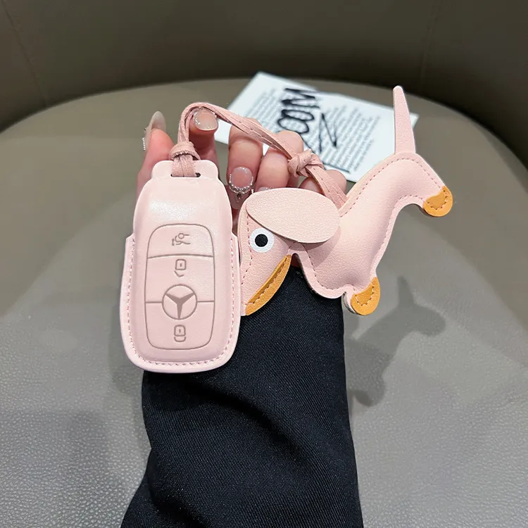奔驰C级钥匙套专用A级B级E级S级GLA/B/C/E车包EQA高档EQB保护壳女
