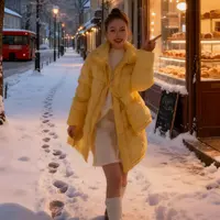 JINTAIYANG【053338】秋冬百搭宽松加厚潮牌羽绒服