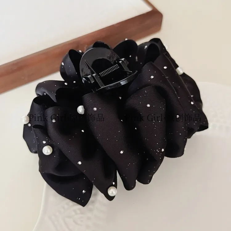 Pink Girl Z328气质百搭星空云朵抓夹13cm饱满显发量后脑勺盘发夹