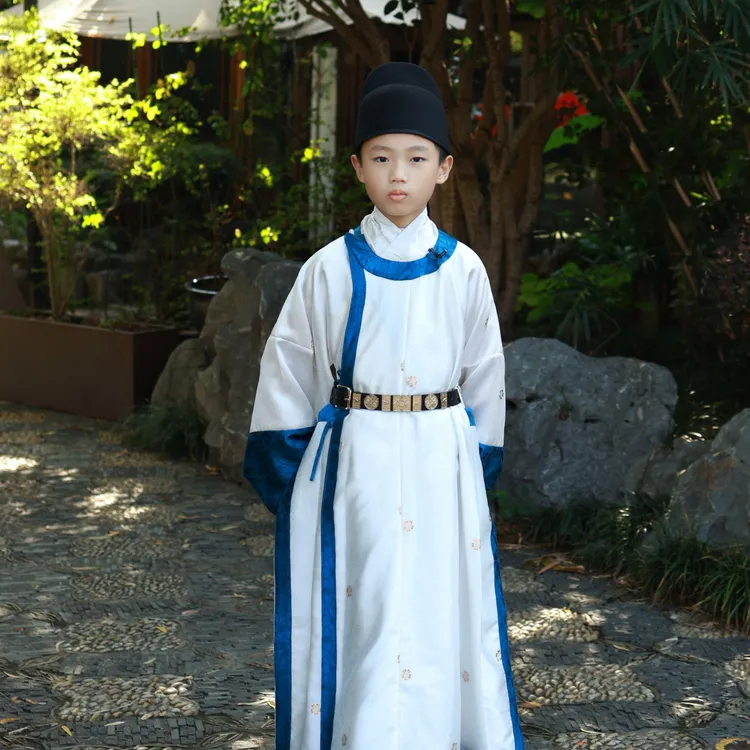 鲜衣怒马少年时 罗浮梦 原创少年汉服 改良明制襕衫 2025秋冬