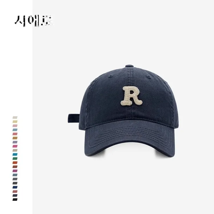 鸭舌帽子女棒球帽硬顶大头围加宽檐加深顶R标2025新款