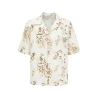 GB-GOODBRAND 2025SS YM 度假花卉重工轻奢时尚高级感古巴衬衫