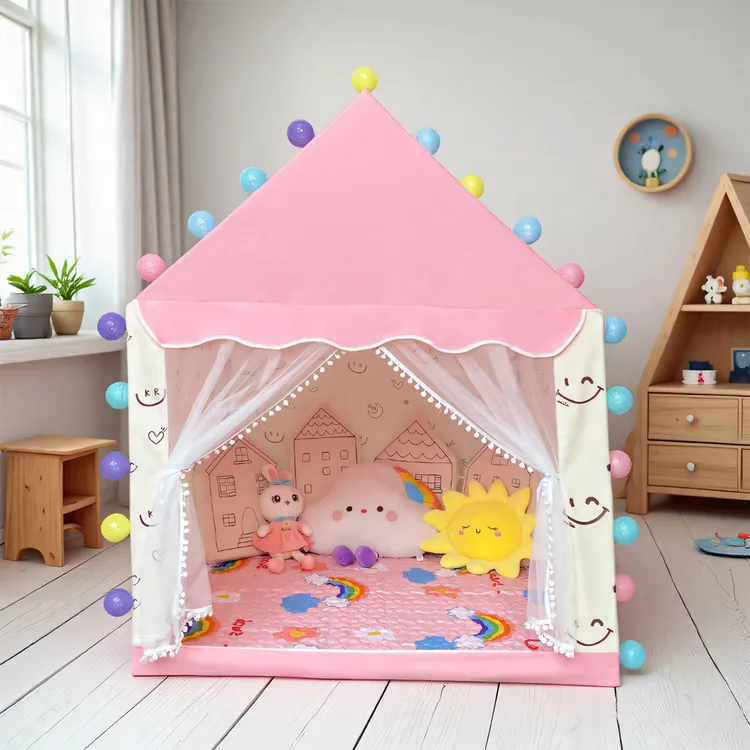 儿童小帐篷室内女孩小房子可睡觉公主城堡家用女生宝宝秘密基地