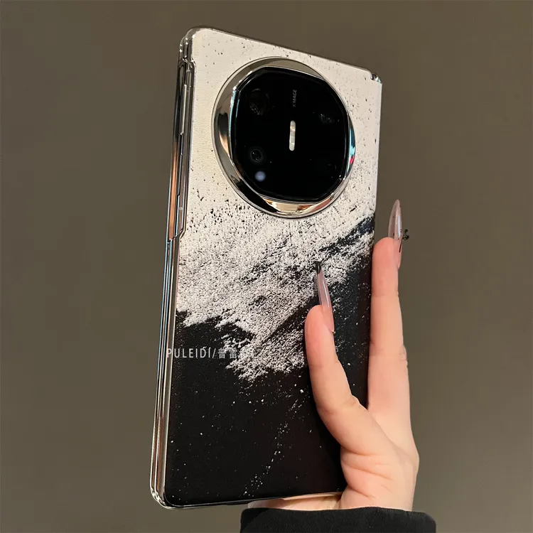 ins风艺术沙画适用华为MateX6典藏版折叠屏手机壳高级感MateX5磁