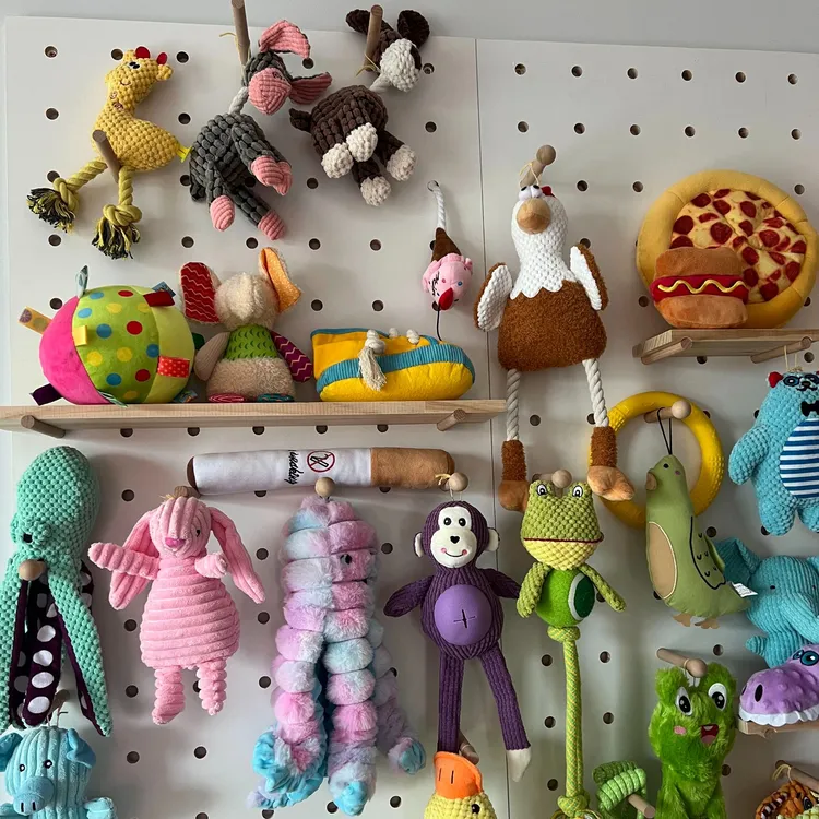 【黑狗】D小狗小猫玩具毛绒磨牙可爱爆了宠物玩具