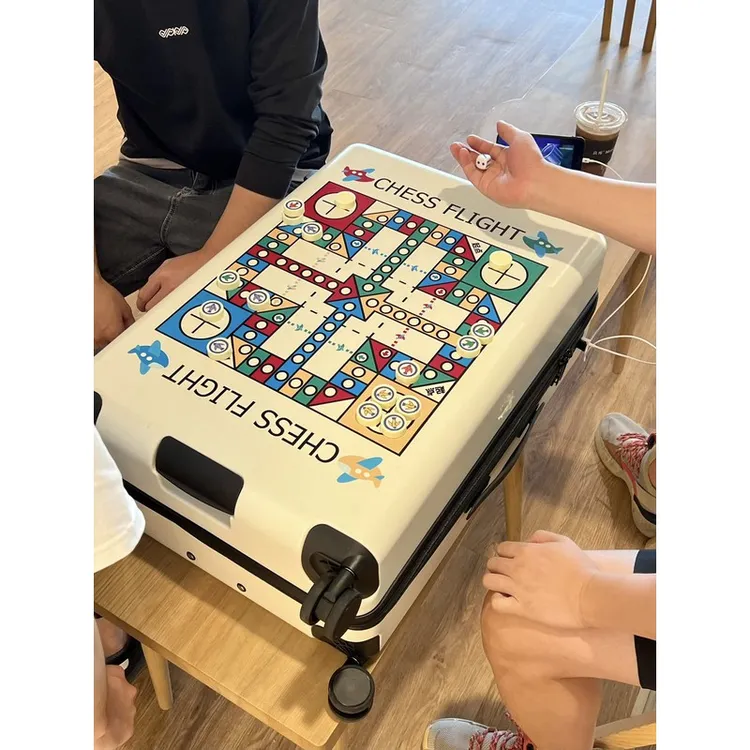 叔王叔祇卖登机车箱箱象棋箱样式20英寸手推24飞行棋子和棋盘