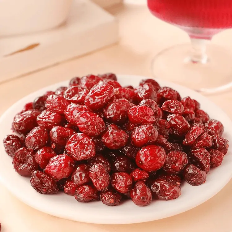 精选整粒蔓越莓干 干吃打豆浆带果浆无压榨圆果烘焙专用零食