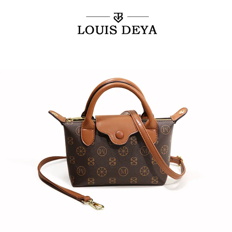 秋冬新款气质龙翔饺子包百搭轻奢女士包包手提斜挎包