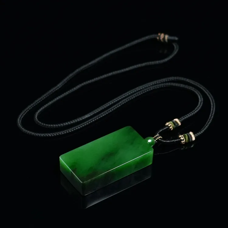 V姐|传承|玉承|俄七矿聚红皮六刀无事牌 48*26*11mm-HL101646