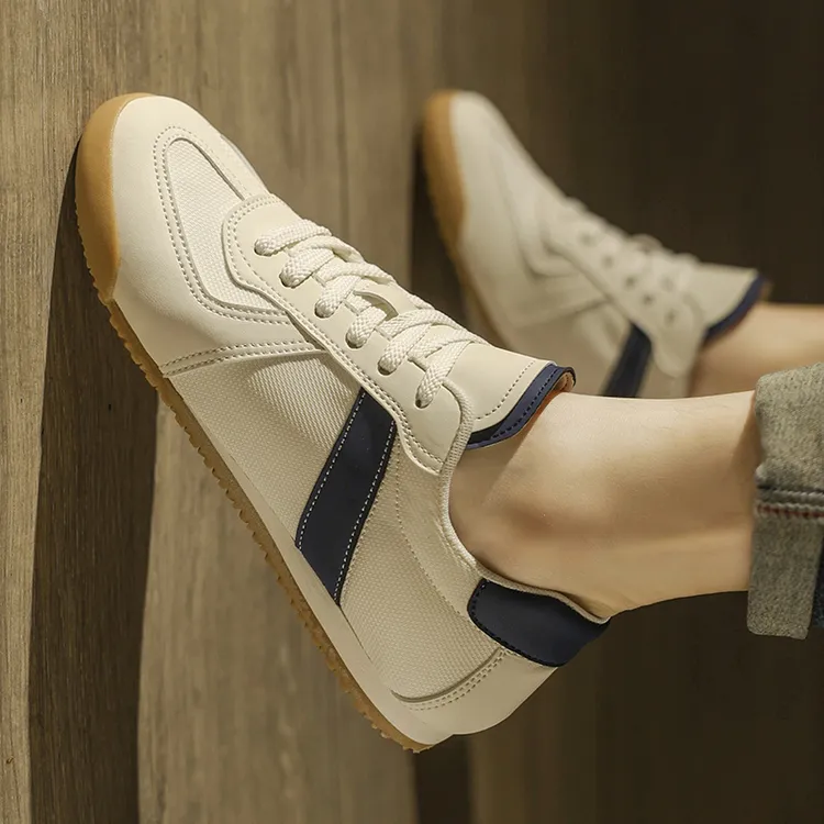 2025新款男鞋低帮小白鞋男士阿甘鞋板鞋透气德训潮鞋男生男款鞋子