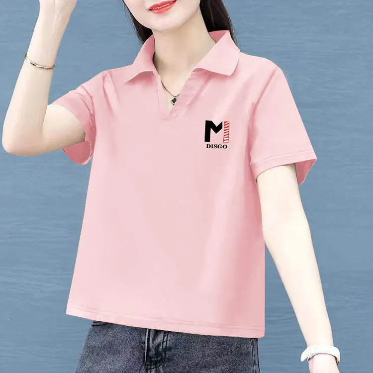 品质冰瓷棉夏季新款短袖T恤女韩版宽松显瘦女士百搭体恤衫上衣潮