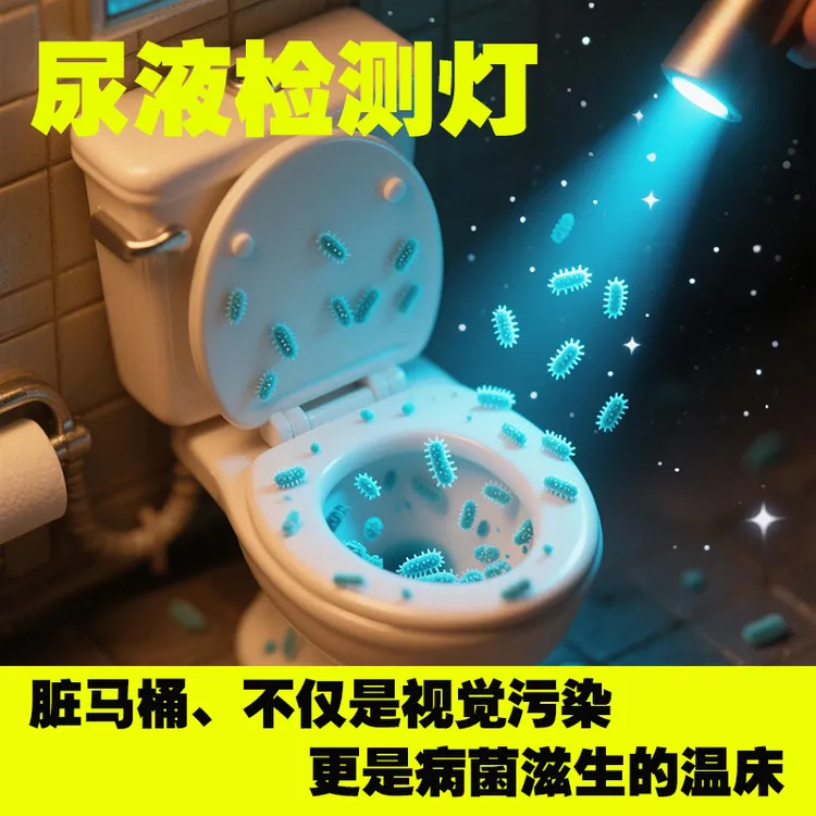 卫生间检测尿渍的灯猫狗尿液蓝光笔厨具霉菌荧光剂卫生污渍测试灯