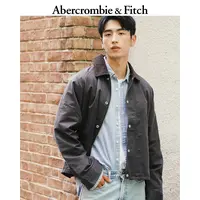 AF男装25秋冬新款美式宽松灯芯绒翻领巴恩风夹克外套132-5094