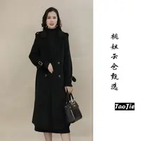 X502秋冬季气质百搭大衣外套女