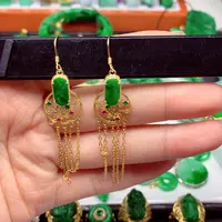 翡翠银S925镶嵌颈饰翡翠