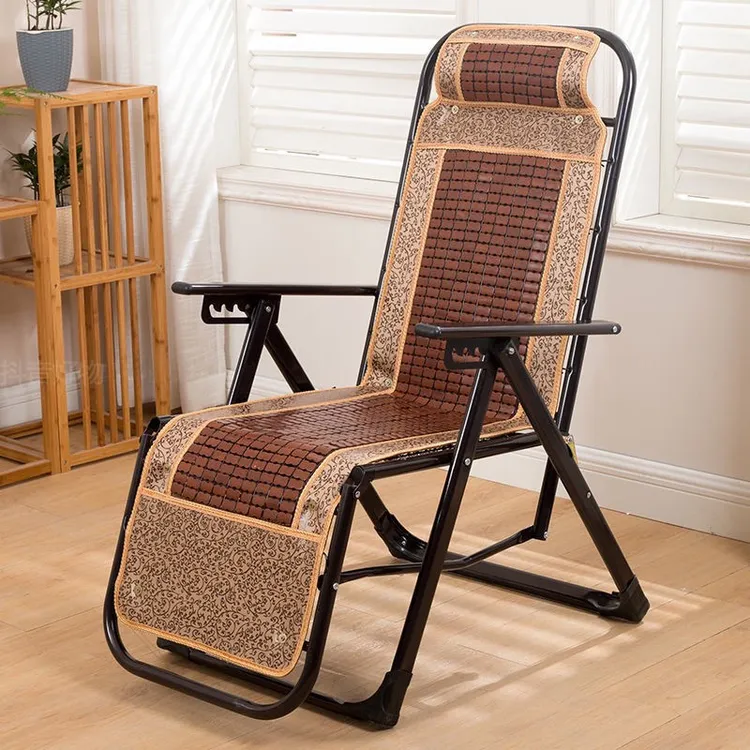 新疆卧室躺椅折叠午休耐用懒人躺椅麻将椅子老人专用阳台夏天包邮