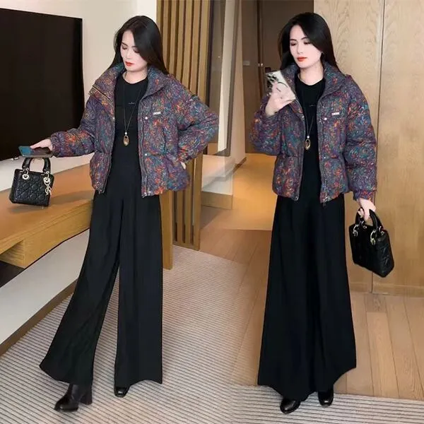 【有运费险】冬季新品穿搭面包服气质显瘦休闲时尚宽松外套