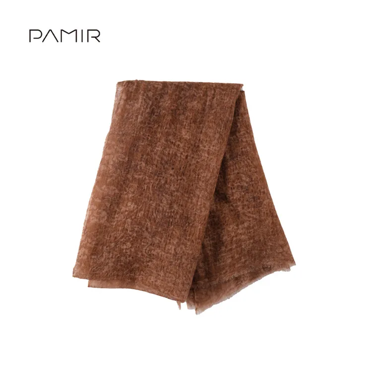 [叶可可]PAMIR秋冬新款女精纺羊绒休闲围巾披肩 RPG-008